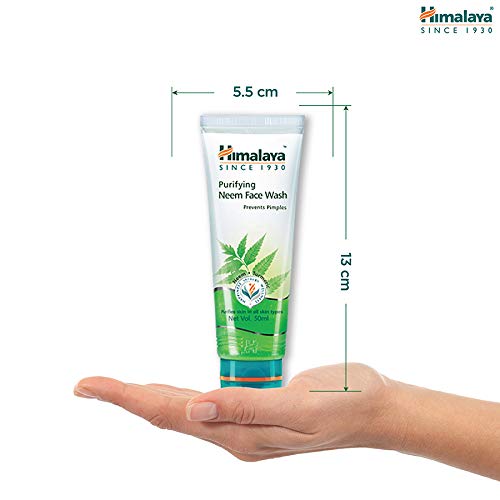 Himalaya Purifying Neem Face Wash 50ml Acne Control Gel