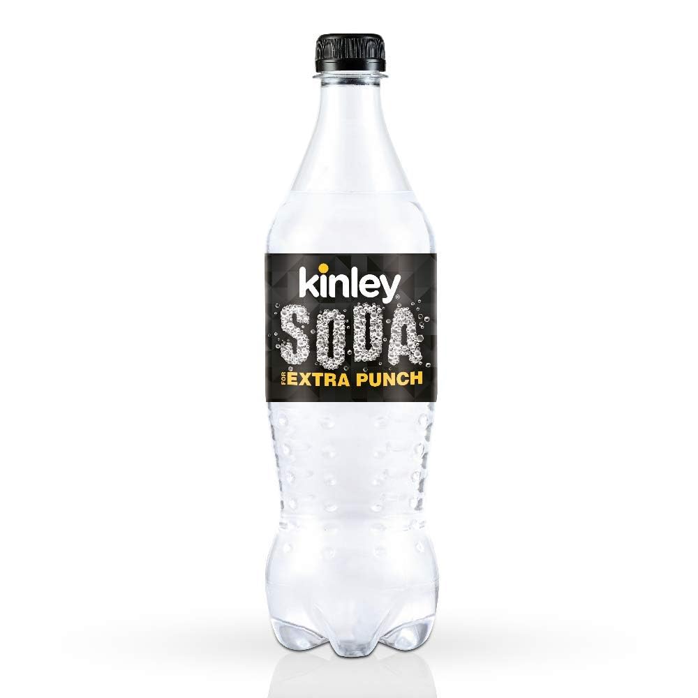 Kinley Strong Club Soda 750ml Refreshing Carbonated Beverage