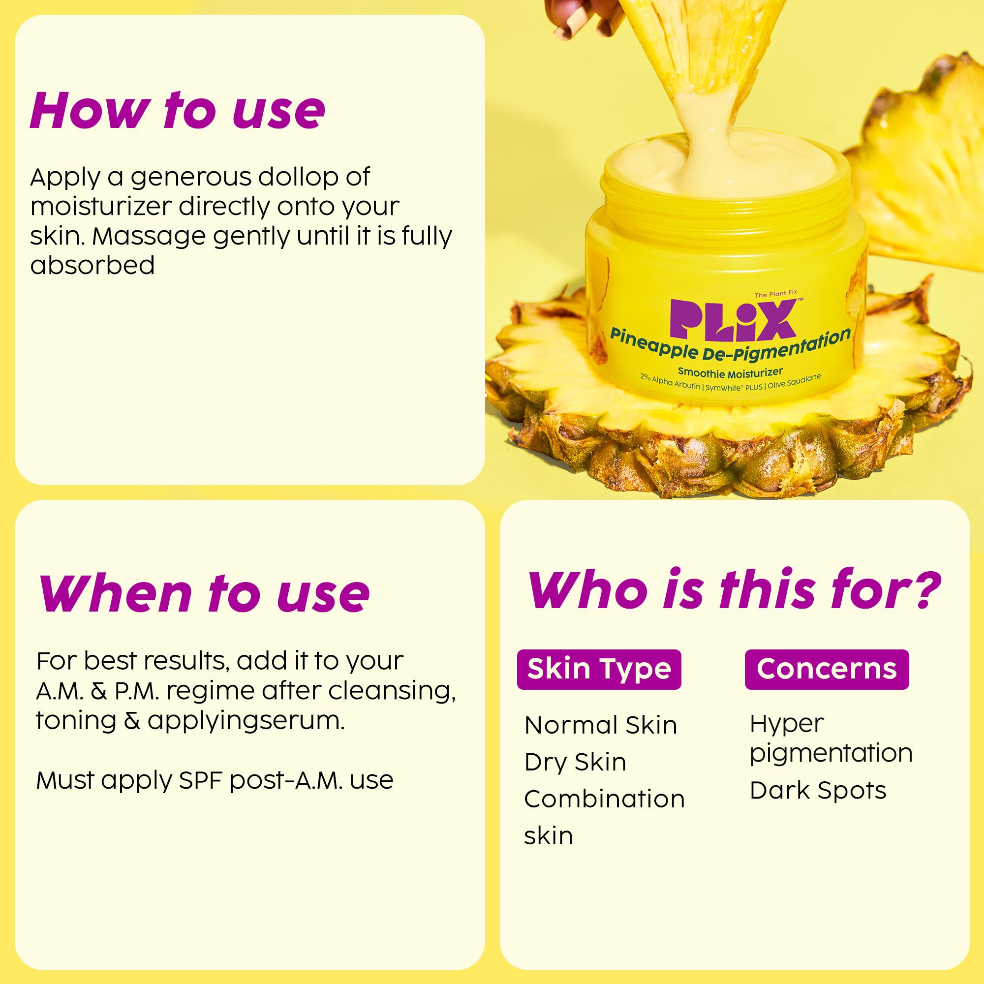 Pineapple Depigmentation Facewash And Serum