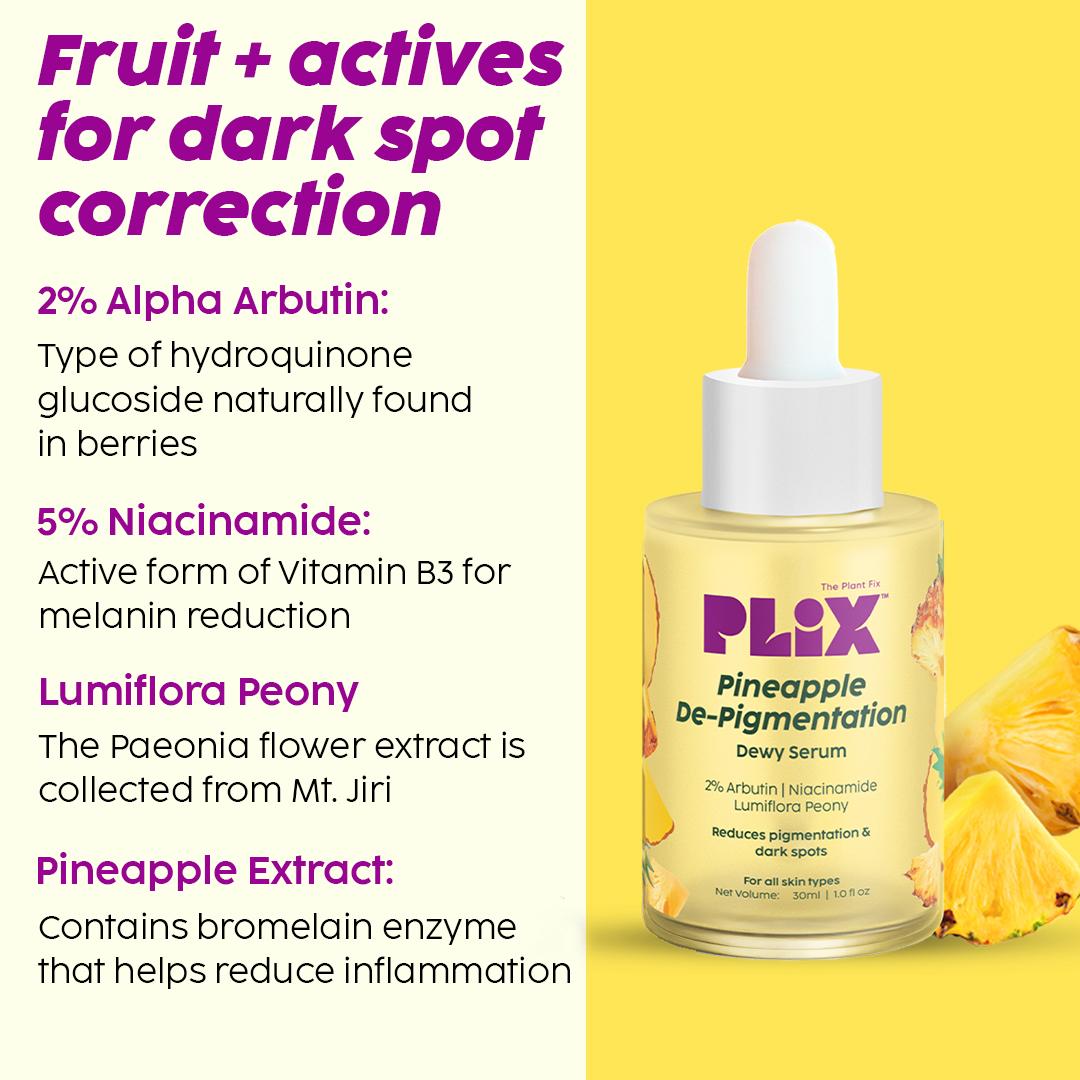 Pineapple Depigmentation Facewash And Serum
