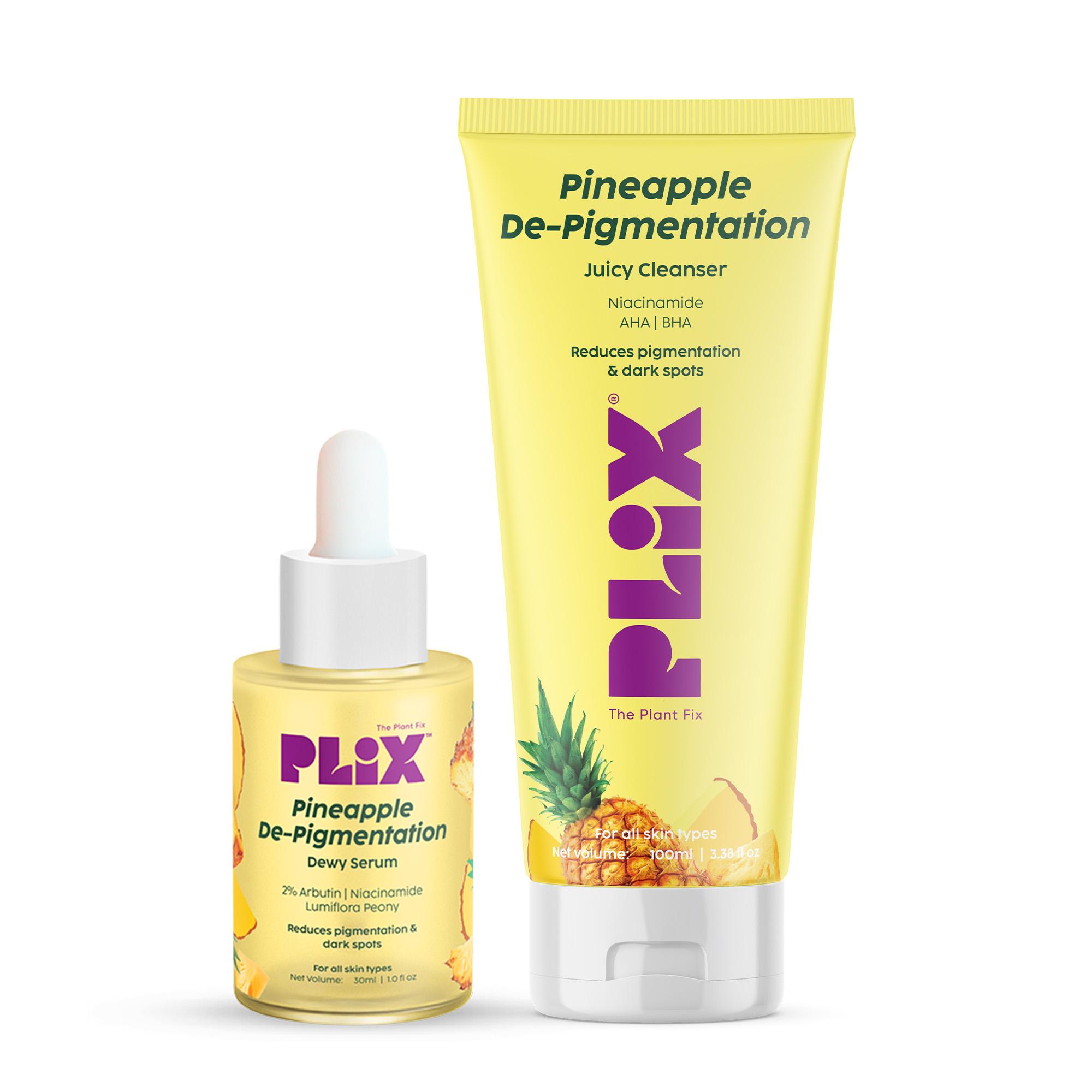 Pineapple Depigmentation Facewash And Serum