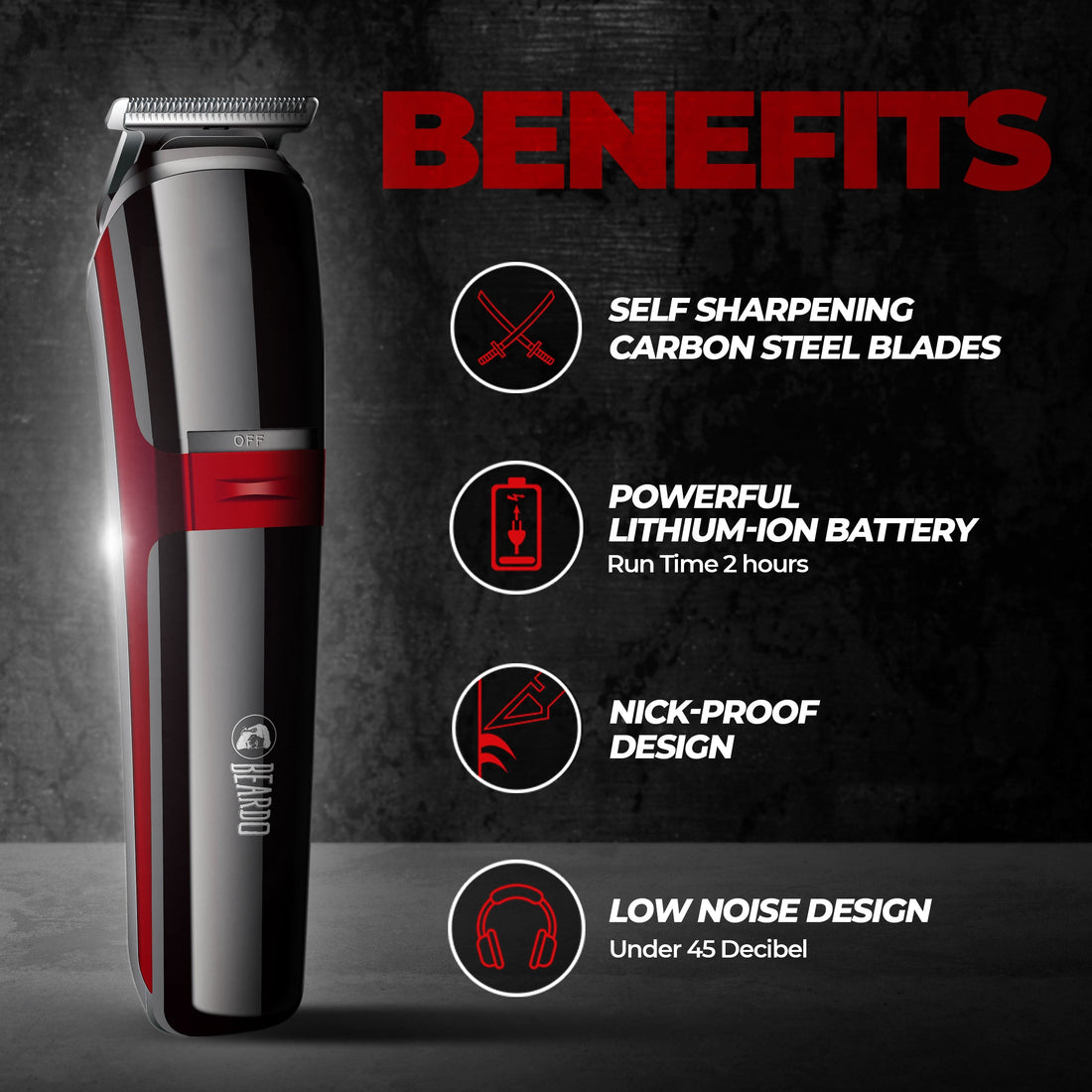Beardo Apex 3-in-1 Trimmer