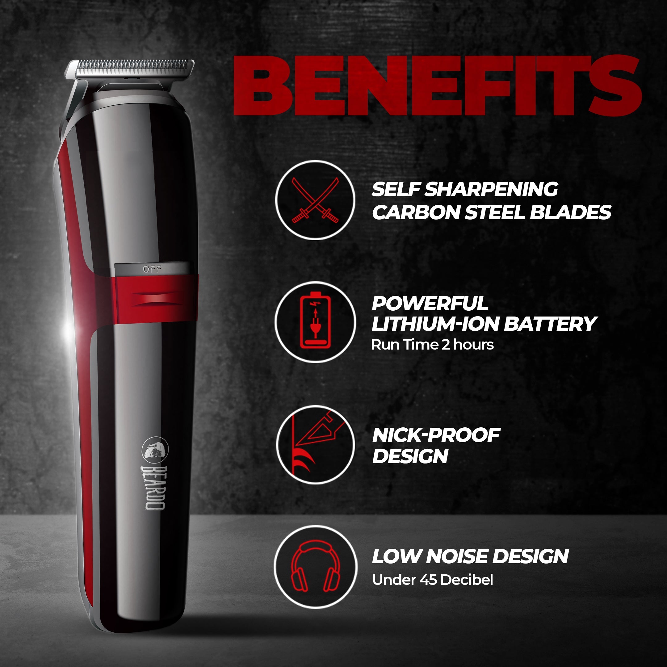 Beardo Apex 3-in-1 Trimmer