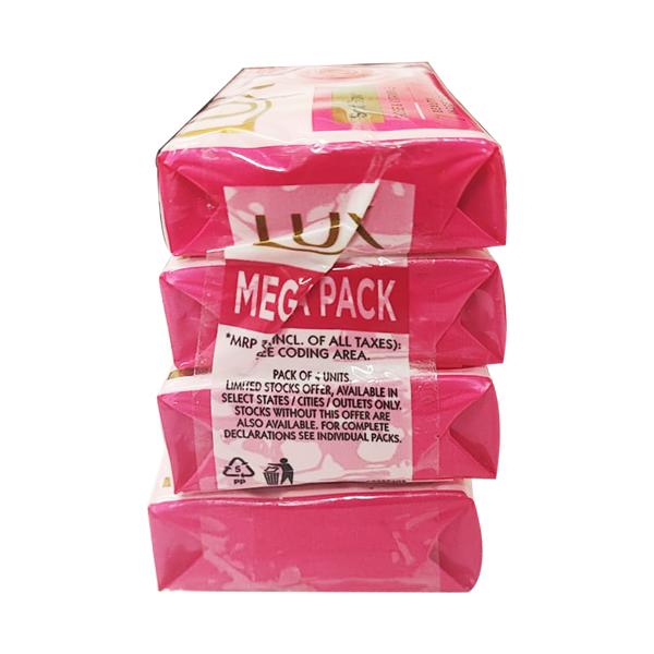 Lux Soft Glow Rose & Vitamin E: 4-Pack for Soft, Glowing Skin