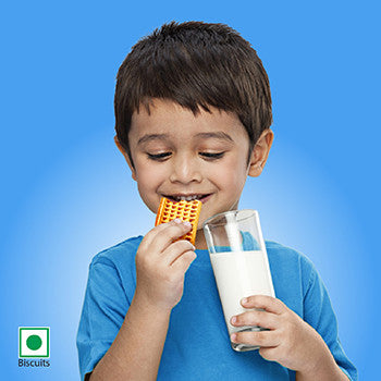 Britannia Milk Bikis Nutritious Biscuits for Kids, Enriched with Vitamins & Calcium