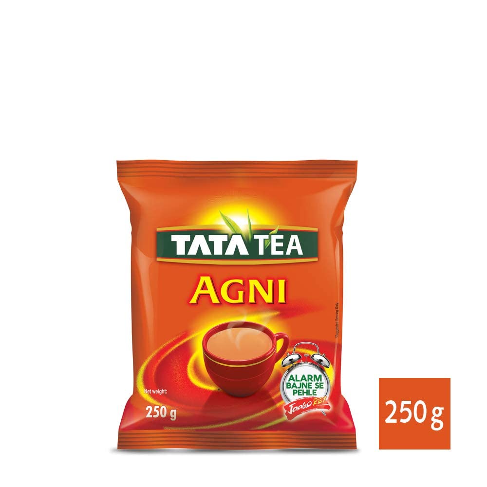 Tata Agni Premium Assam Tea Dust 250g Strong Flavour