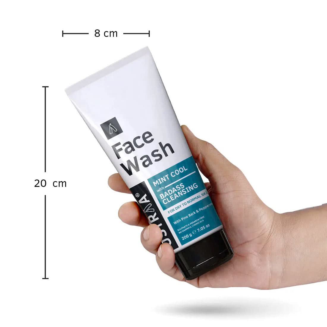 Ustraa Mint Cool Face Wash 200ml Natural Moisturising Cleanser