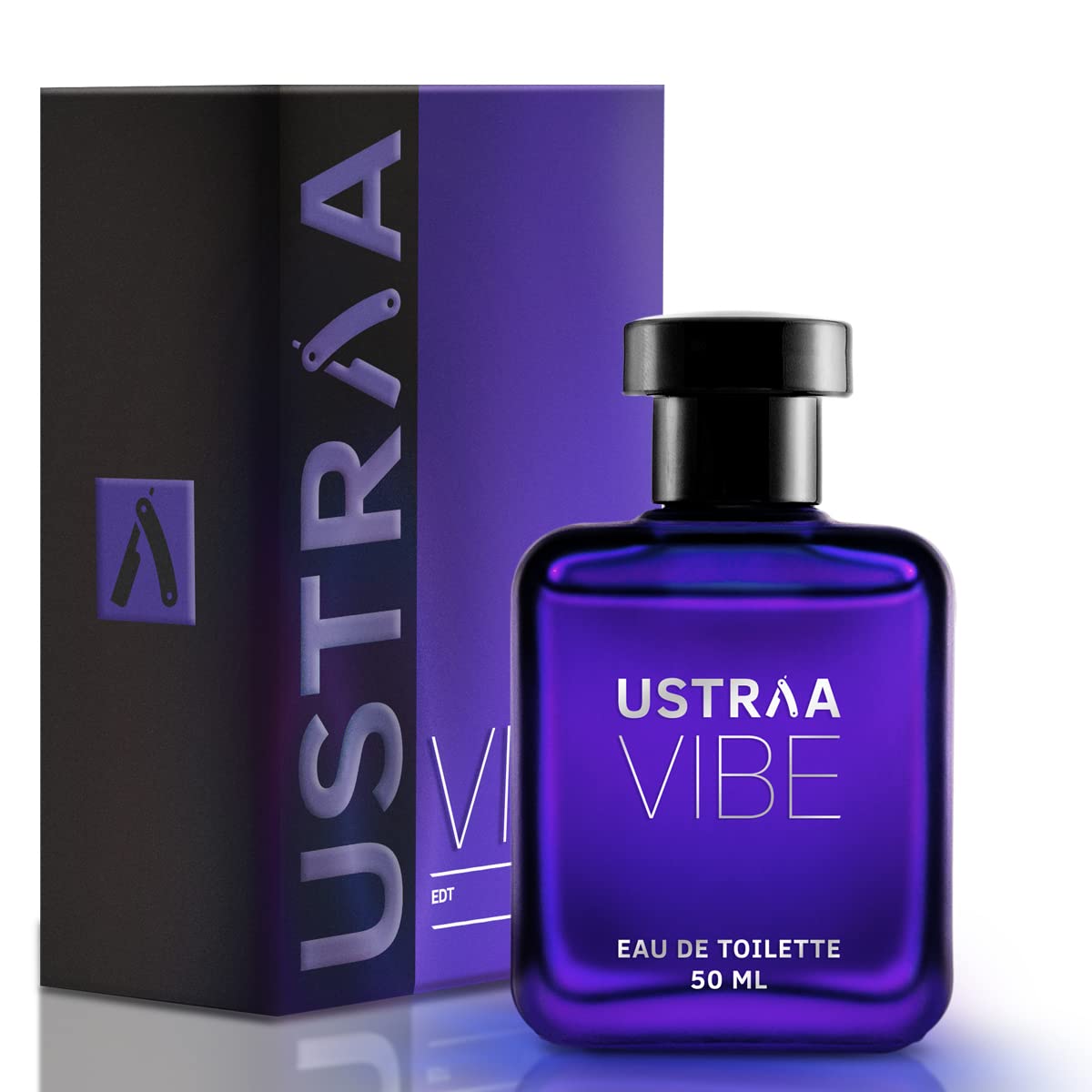 Ustraa Vibe Men’s Eau de Toilette 50ml Fresh Long-Lasting Fragrance