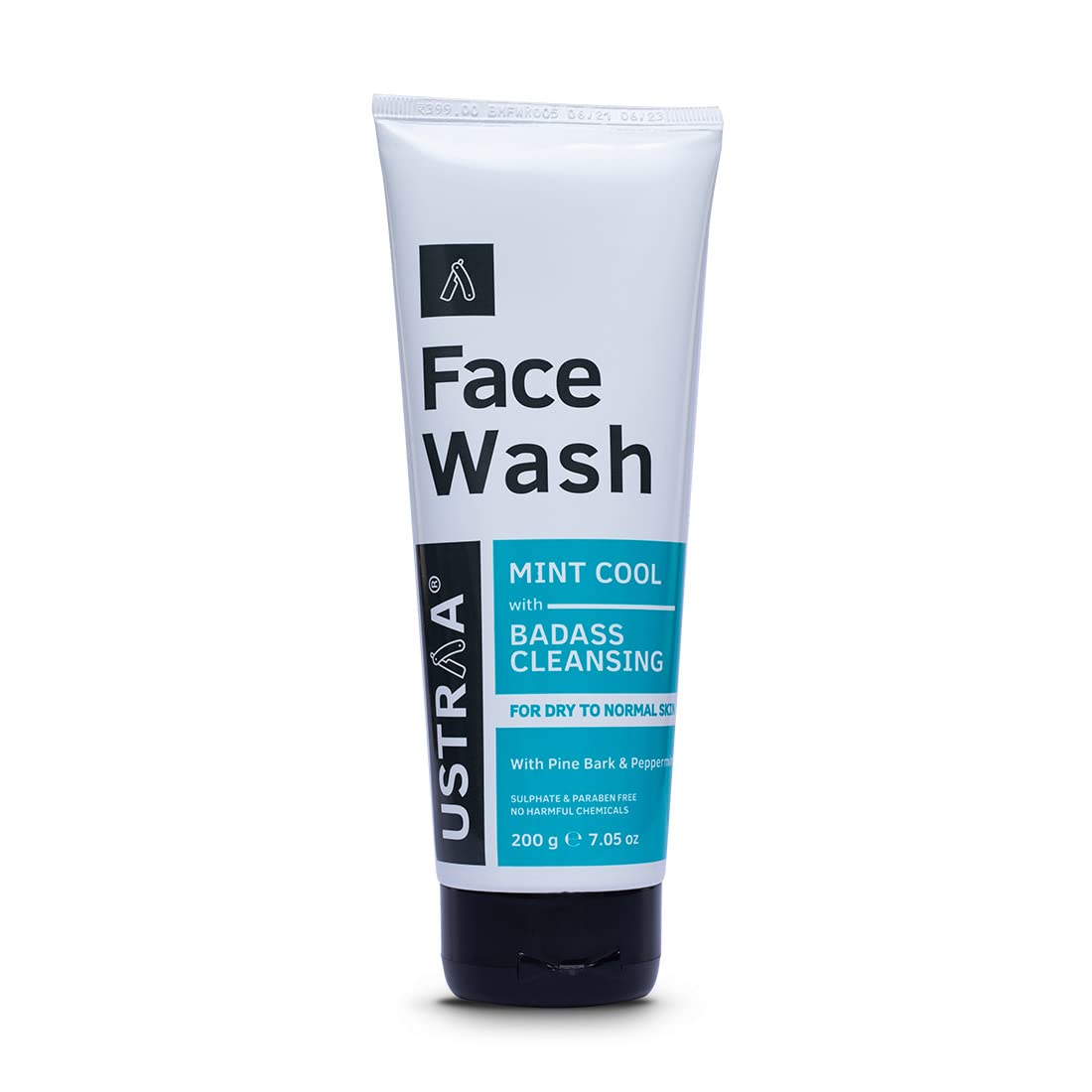 Ustraa Mint Cool Face Wash 200ml Natural Moisturising Cleanser