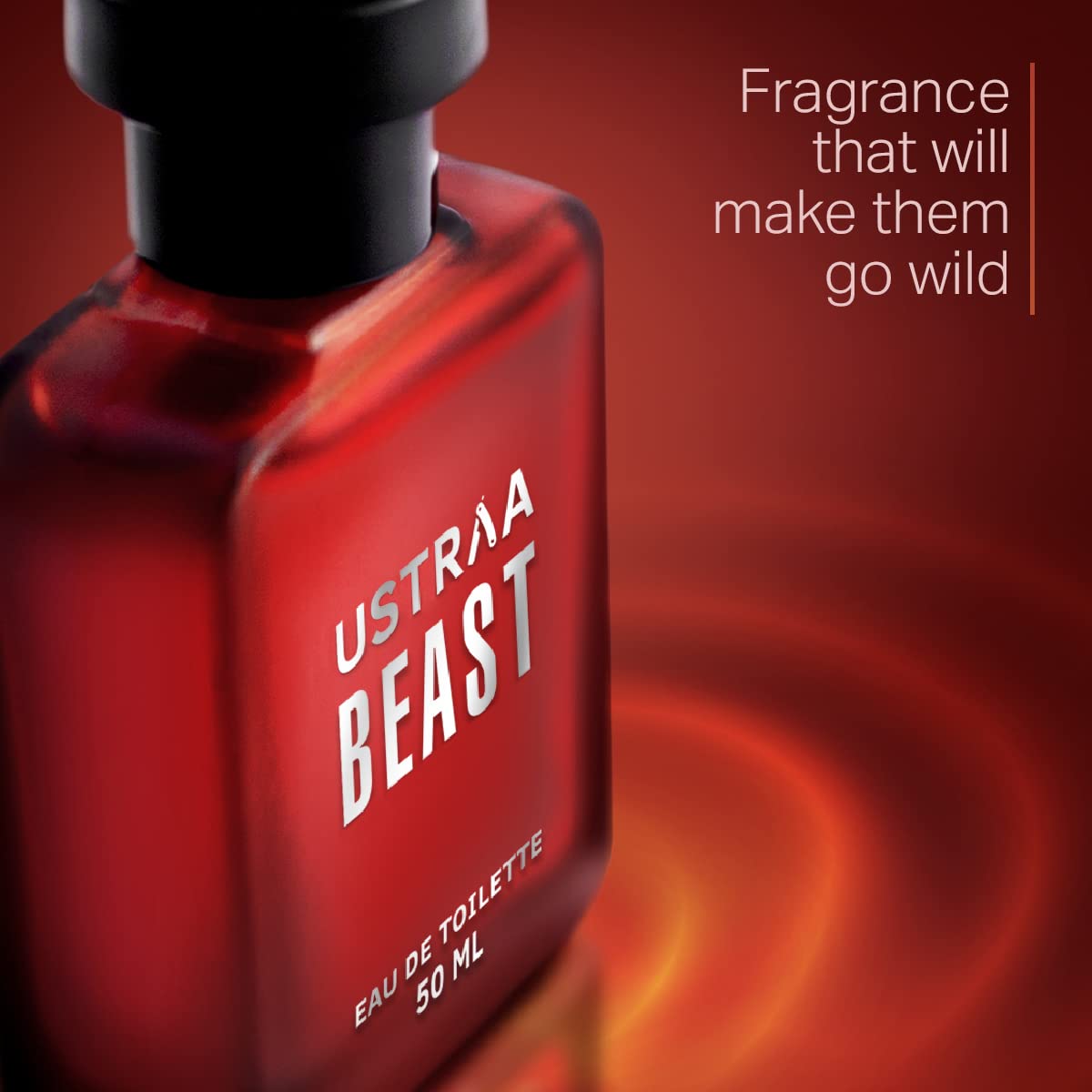 Ustraa Beast 50ml Eau de Toilette Long-Lasting Masculine Fragrance