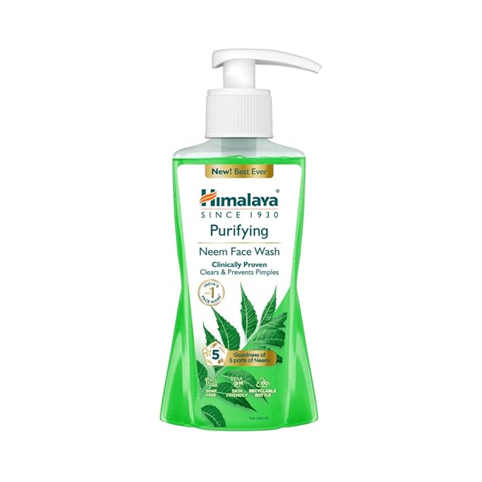 Himalaya Neem Purifying Face Wash 200ml Natural Acne Control