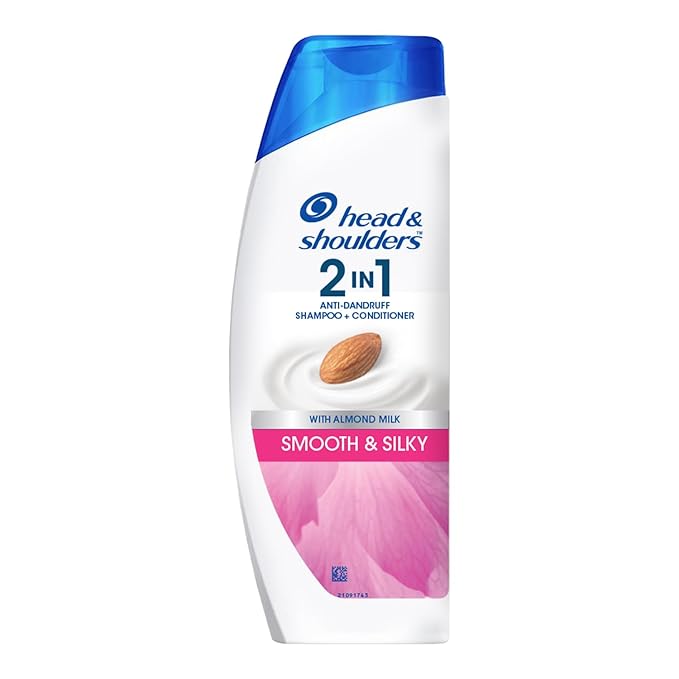 Head & Shoulders Smooth Silky Anti-Dandruff 2-in-1 Shampoo 180ml