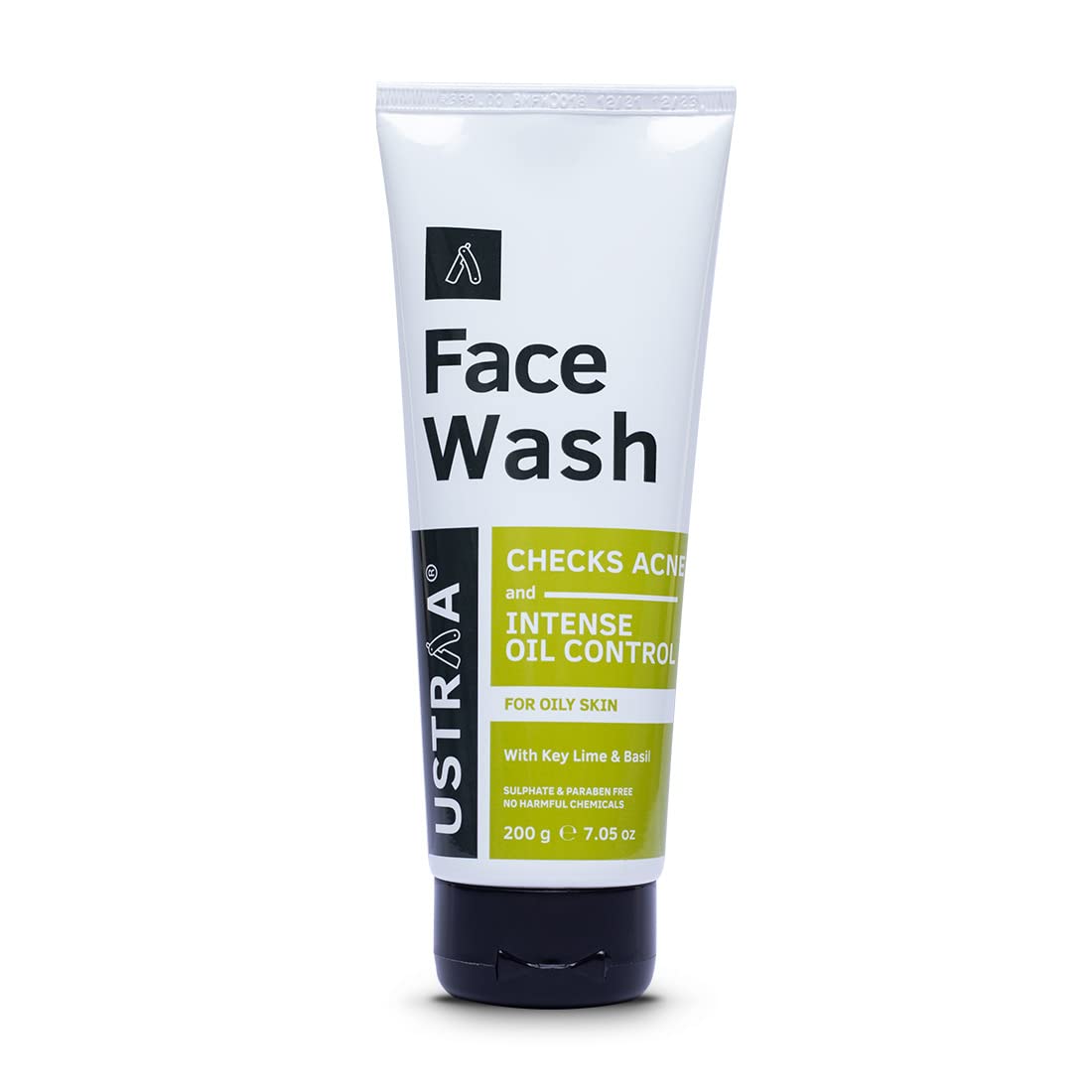 Ustraa Oily Skin Face Wash 200g with Key Lime & Basil