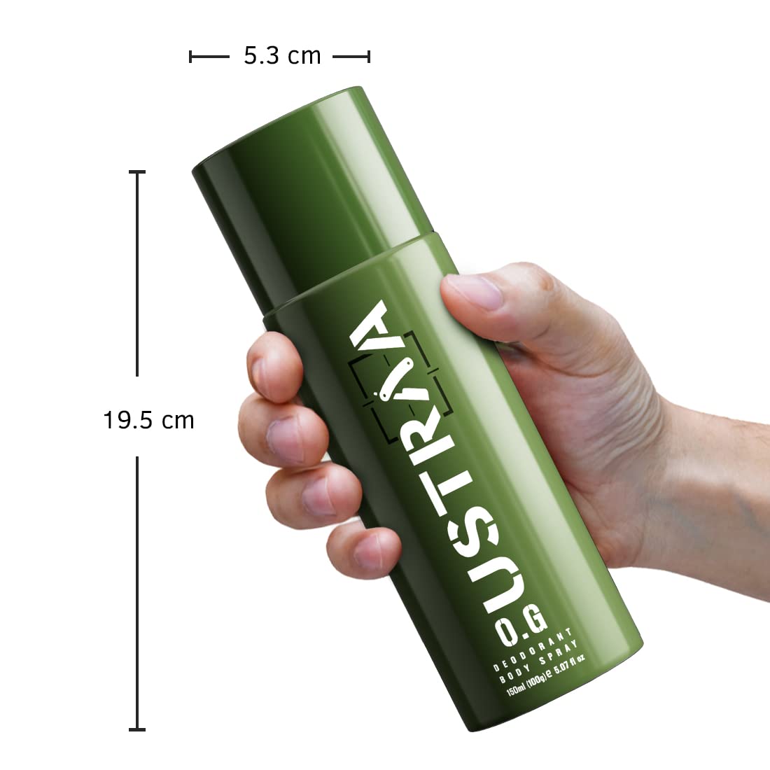 Ustraa O.G Men’s Body Spray 150ml Strong Passionate Fragrance