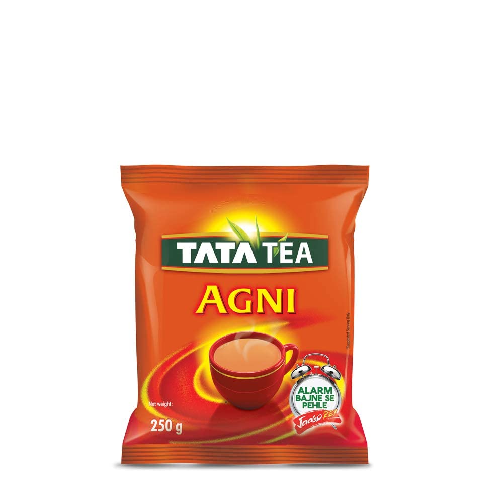 Tata Agni Premium Assam Tea Dust 250g Strong Flavour