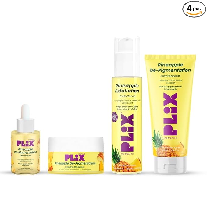 Pineapple Pigmentation Skincare Regime