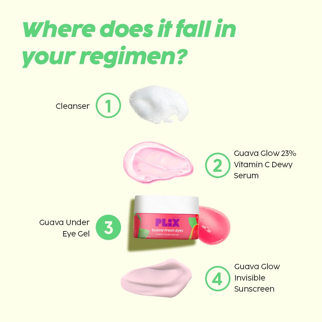 Plix Guava Under-Eye Gel Reduces Dark Circles