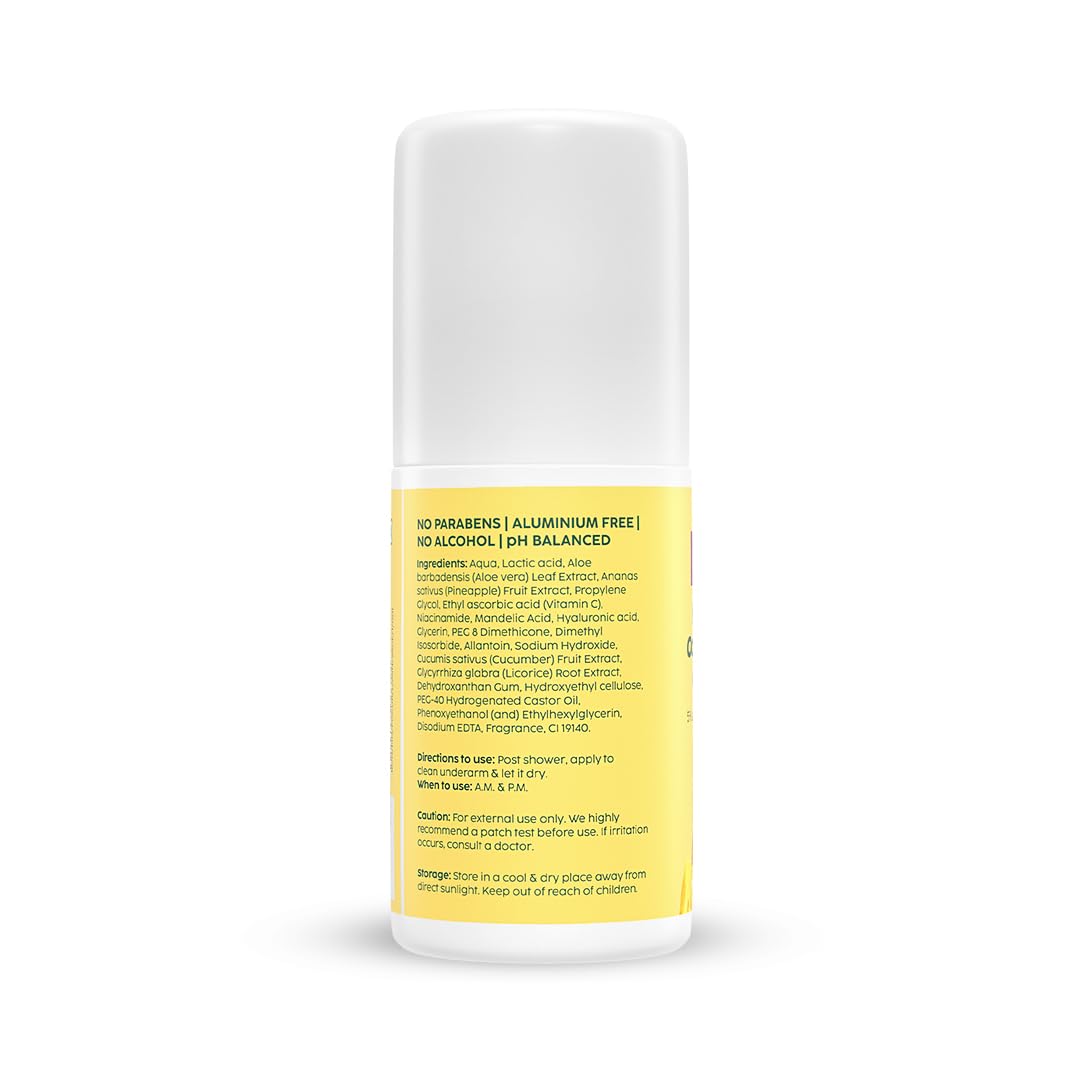 Pineapple Odour Control Roll-On 50ml