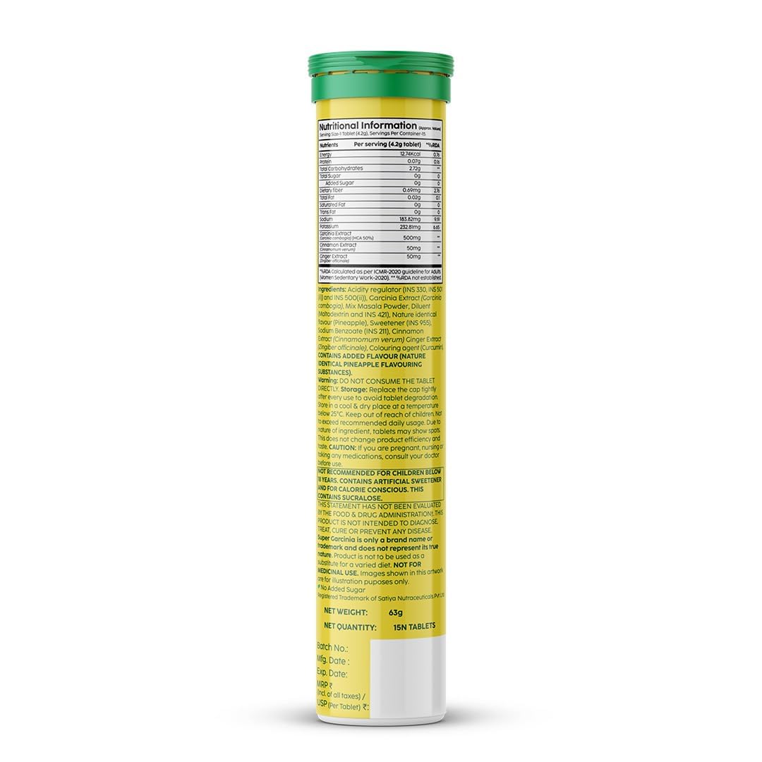 Effervescent Garcinia Cambogia Tablets