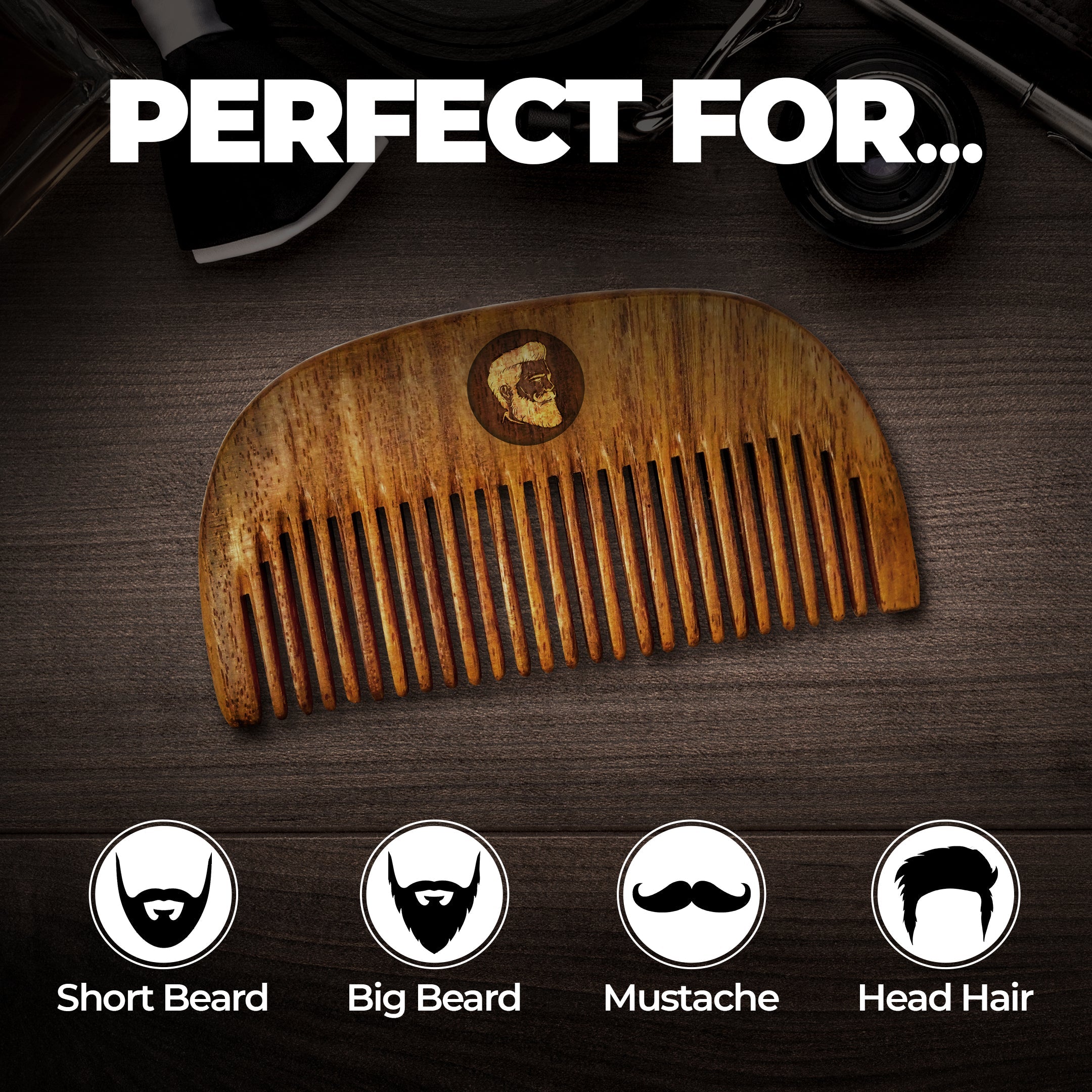 Beardo Sheesham Beard Comb