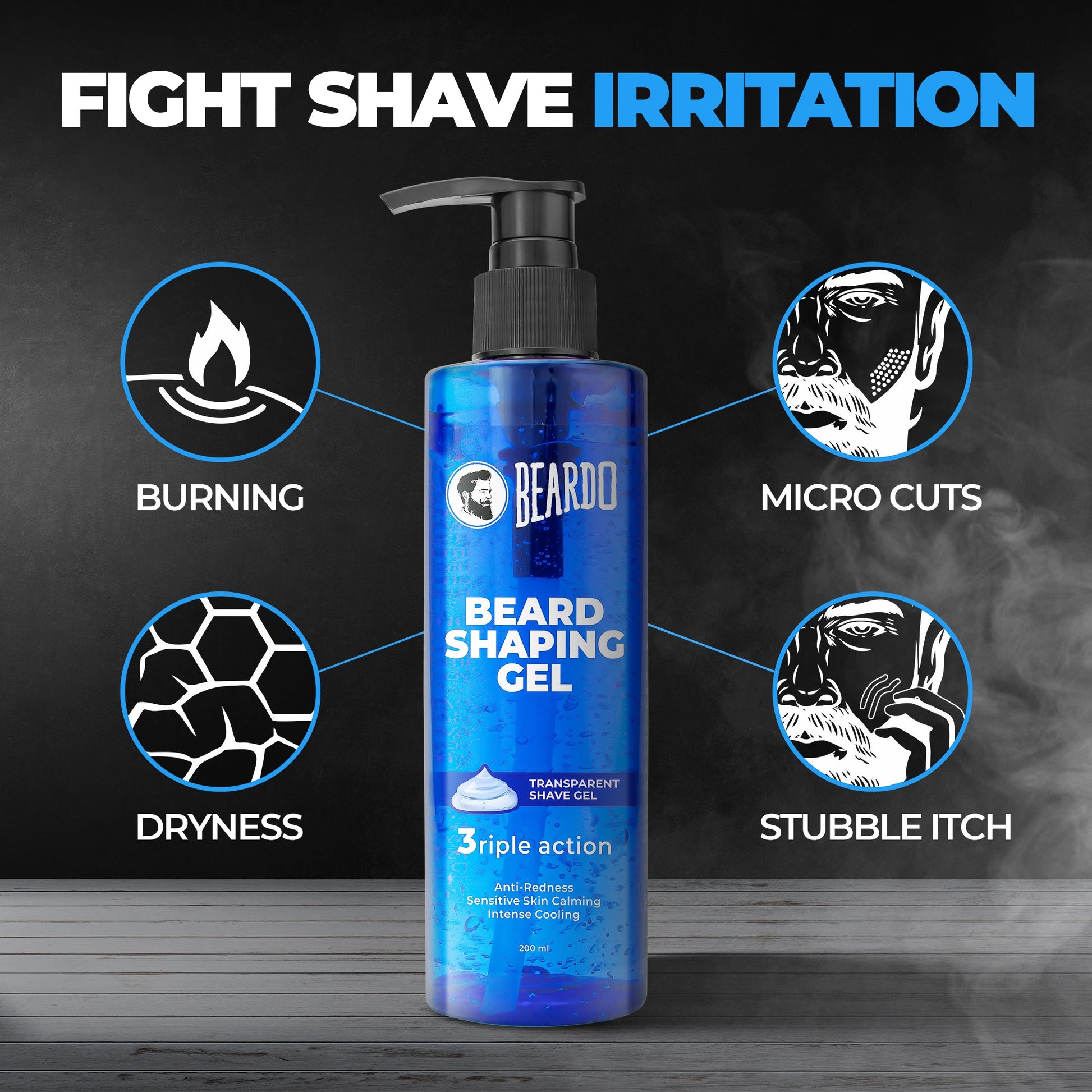 Beardo Shaping Gel 200ml