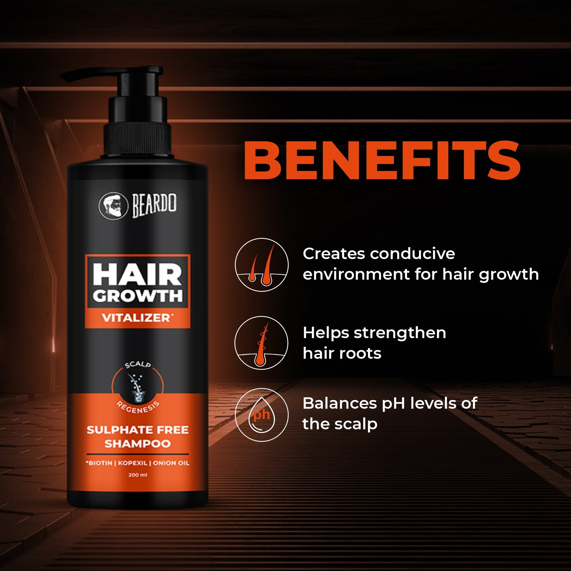 Beardo Sulphate Free Shampoo