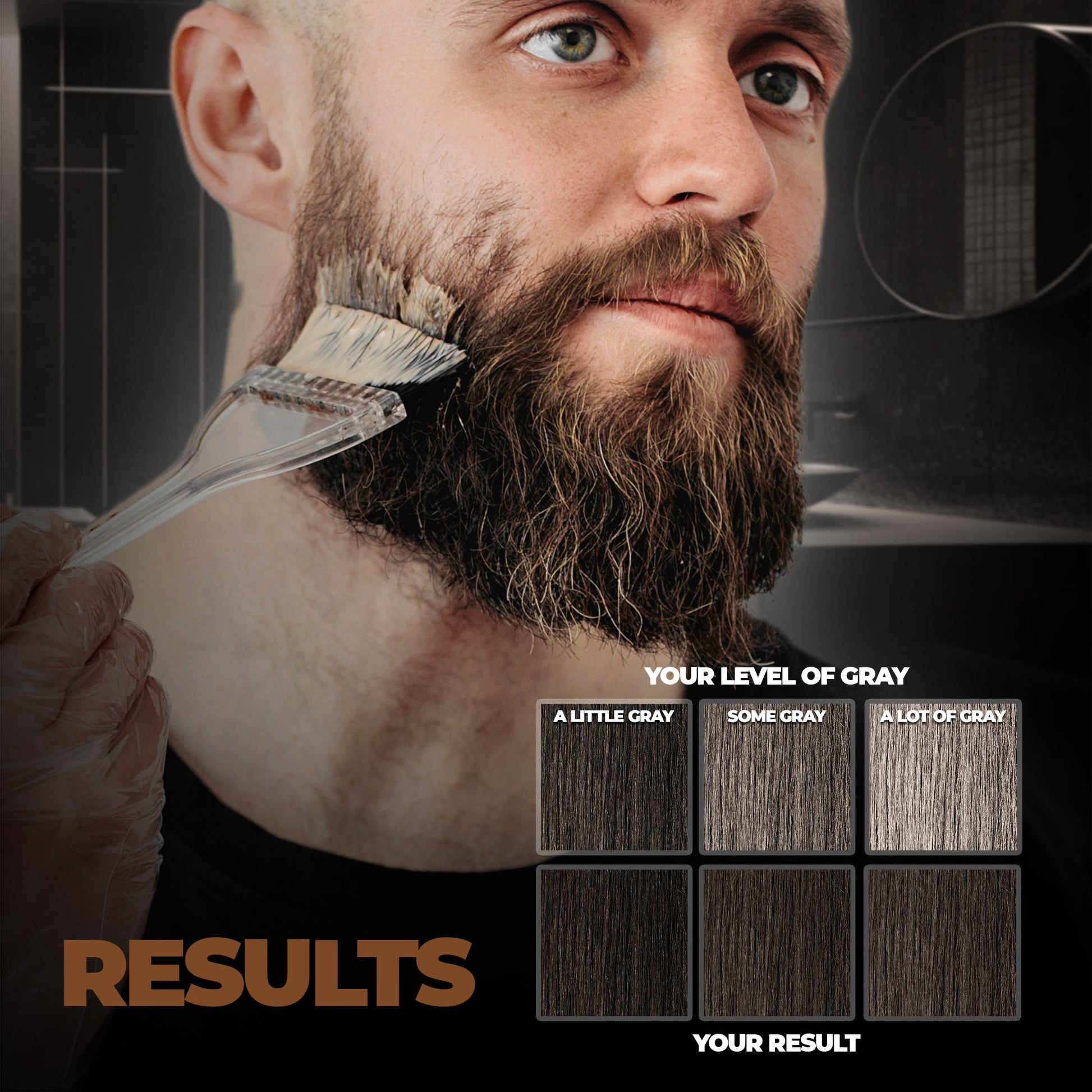 Beardo Dark Brown Beard Colour