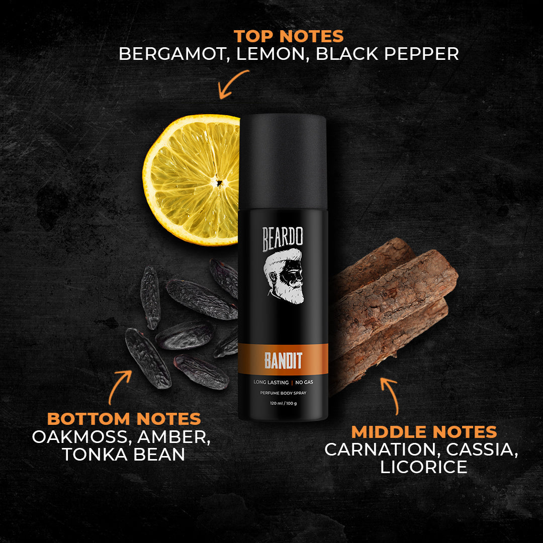 Beardo Iconic Body Spray Set