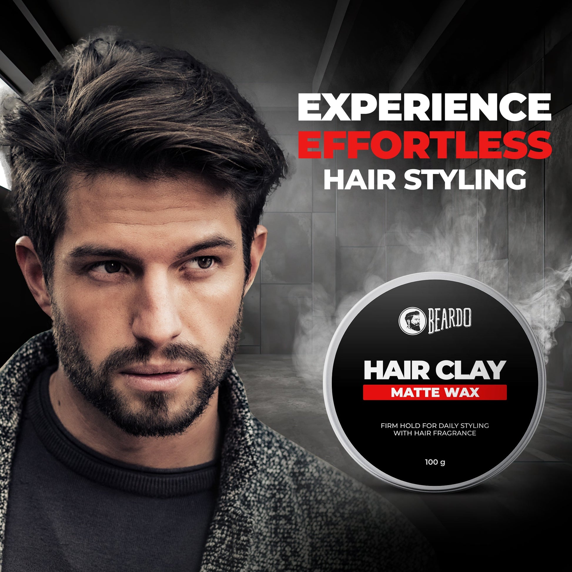 Beardo Strong Hair Clay Wax