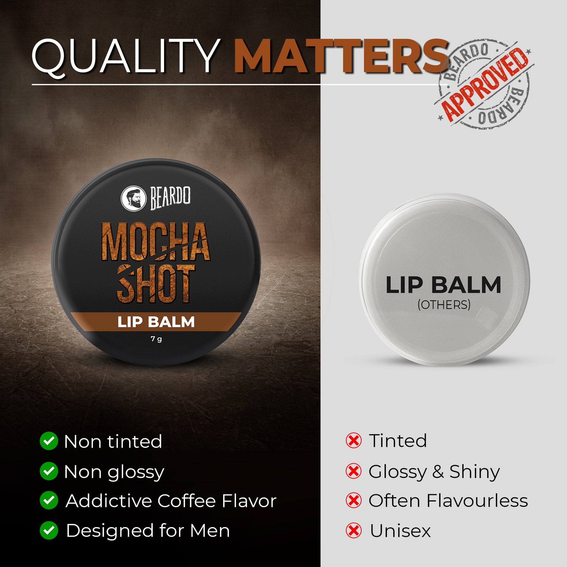 Beardo Coffee Lip Balm 7g