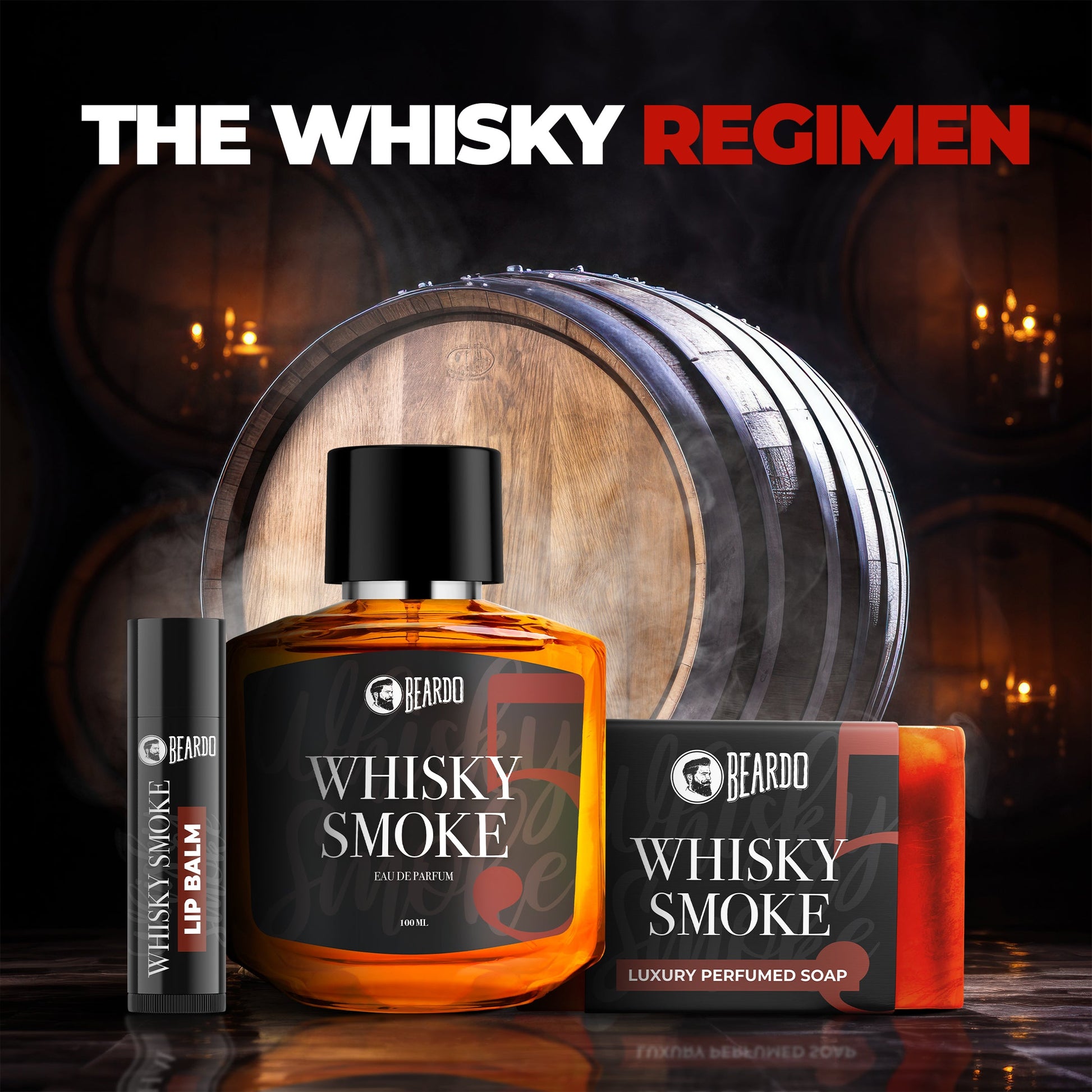Beardo Whisky Smoke Soap Bar