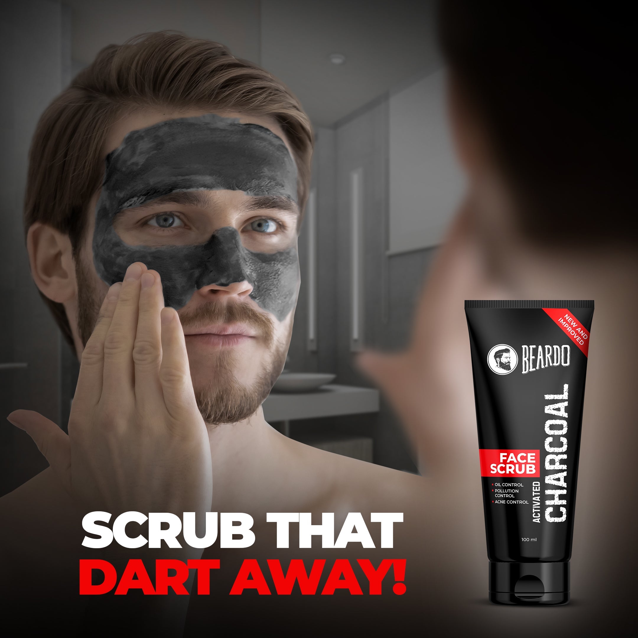 Beardo Charcoal Combo