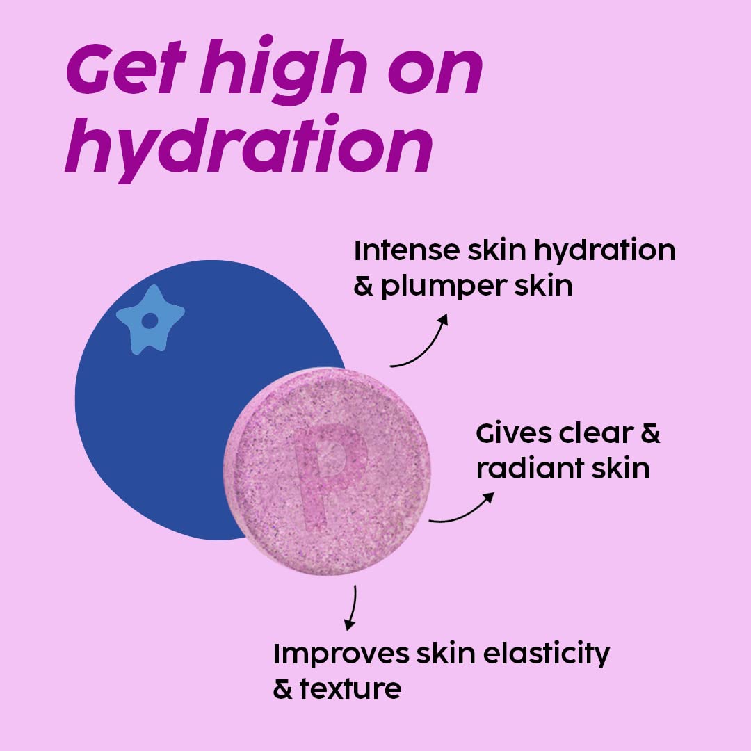 Hyaluronic Acid Tablets Blueberry