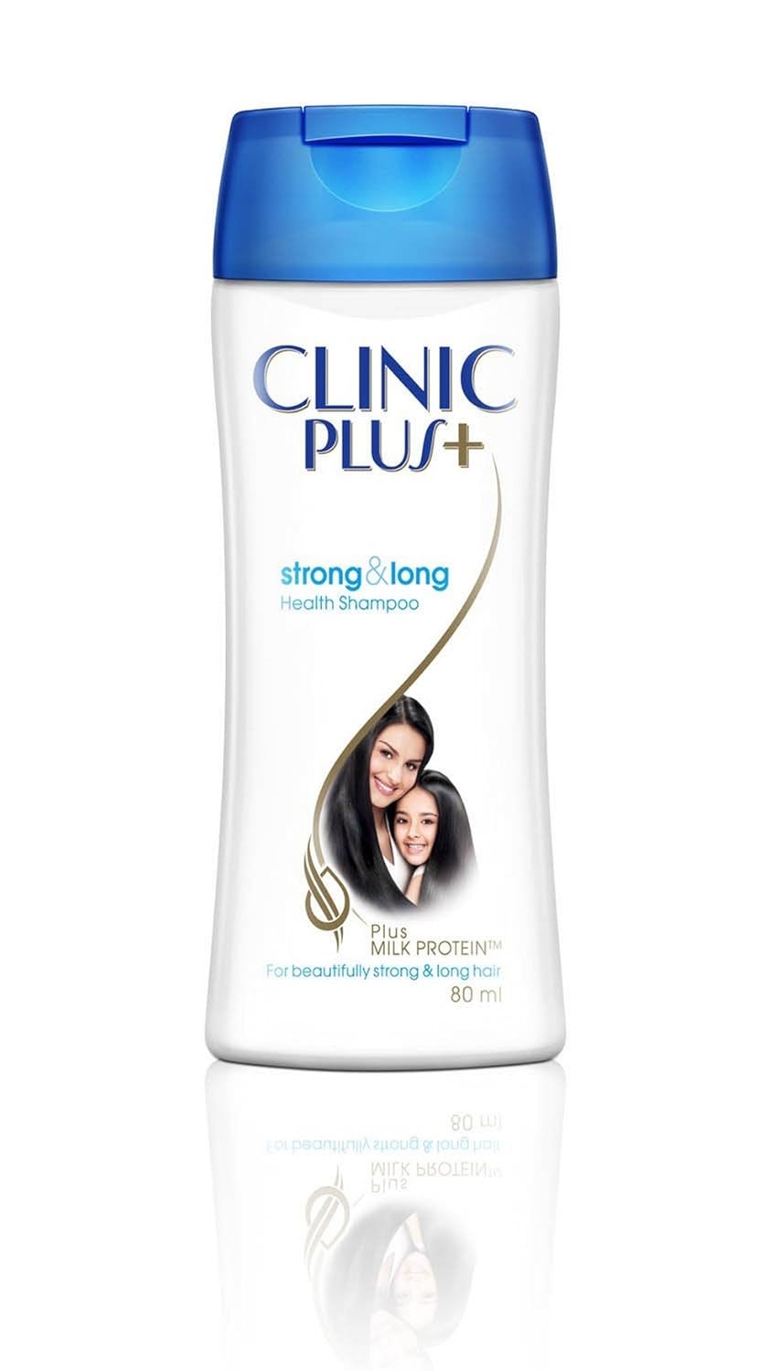 Clinic Plus Strong Long Health Shampoo 80ml Milk Protein