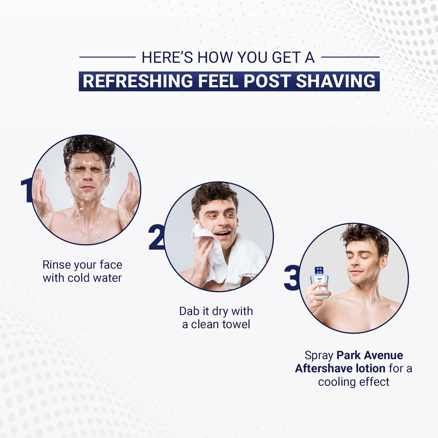 Park Avenue Good Morning After Shave Lotion for Men, 100ml