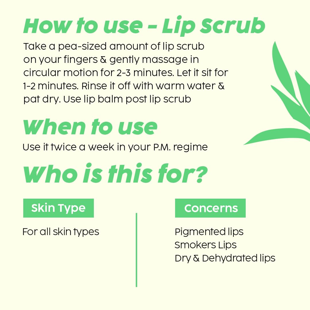 Vitamin C Face Serum & Lip Scrub