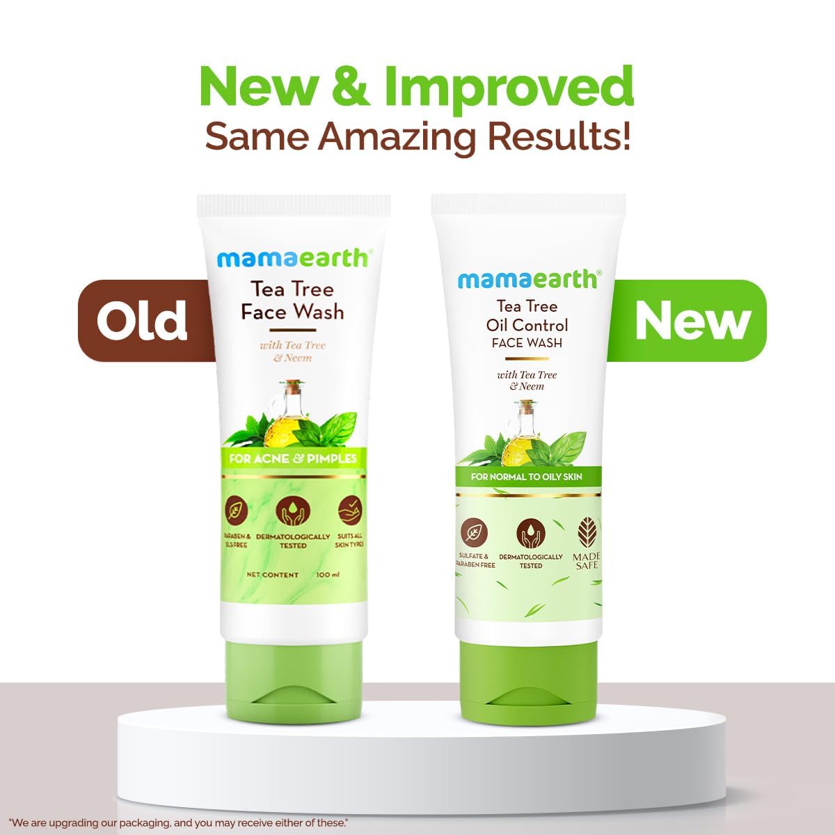 Mamaearth Tea Tree Face Wash 100ml Oil Control