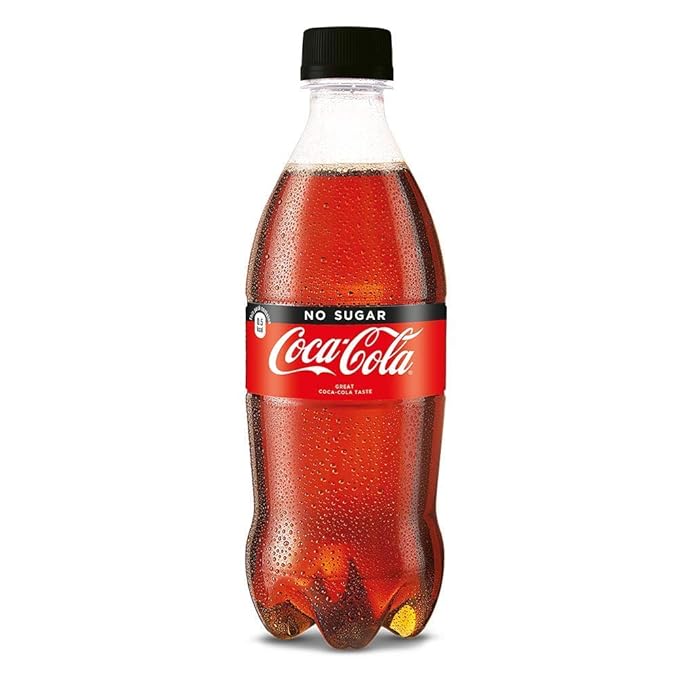 Coca Cola No Sugar 250ml Can Refreshing Sugar Free Cola