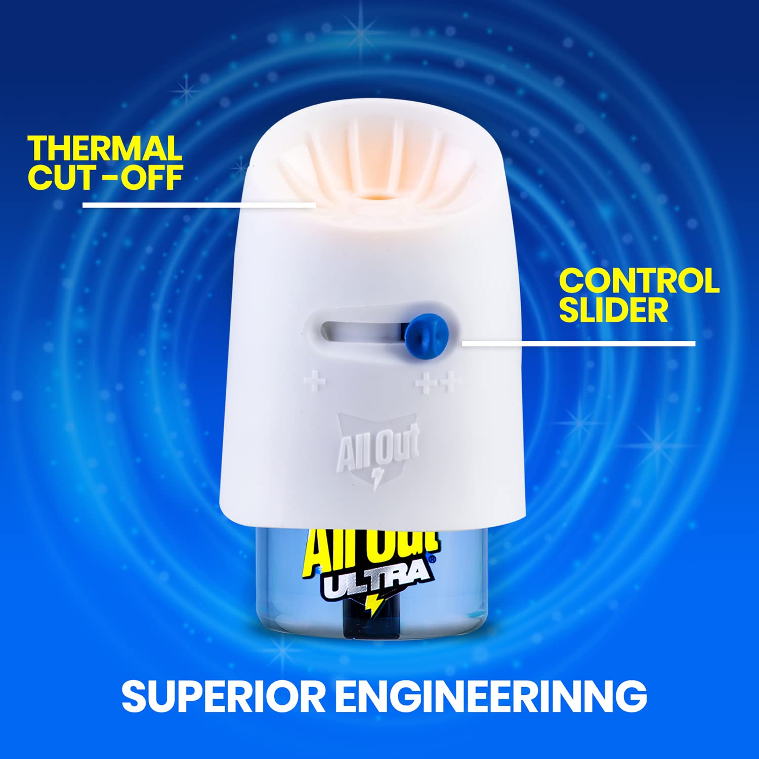All Out Ultra Mosquito Repellant Machine with 2 Refills