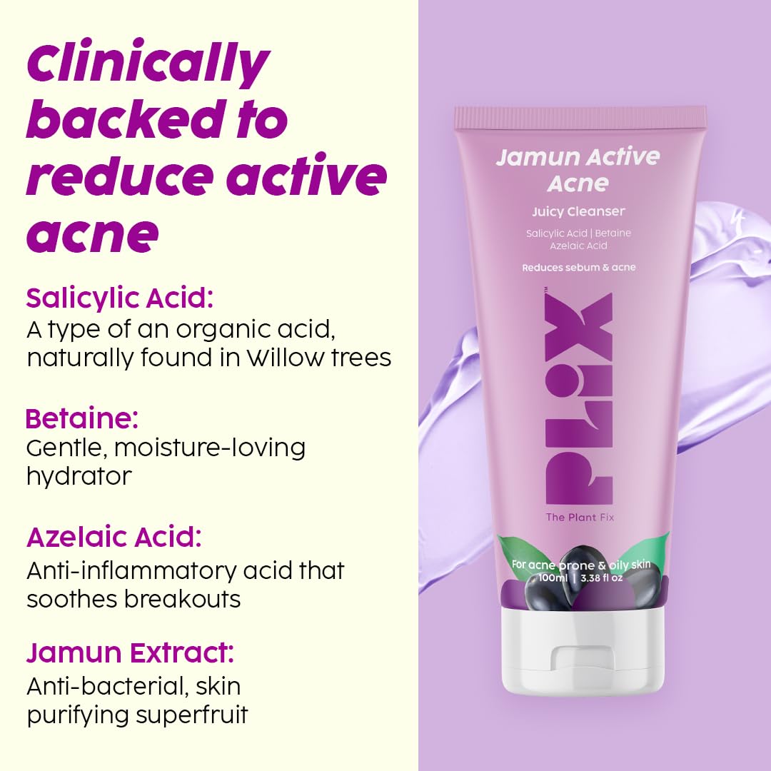 Jamun Face Wash & Acne Marks Serum Combo