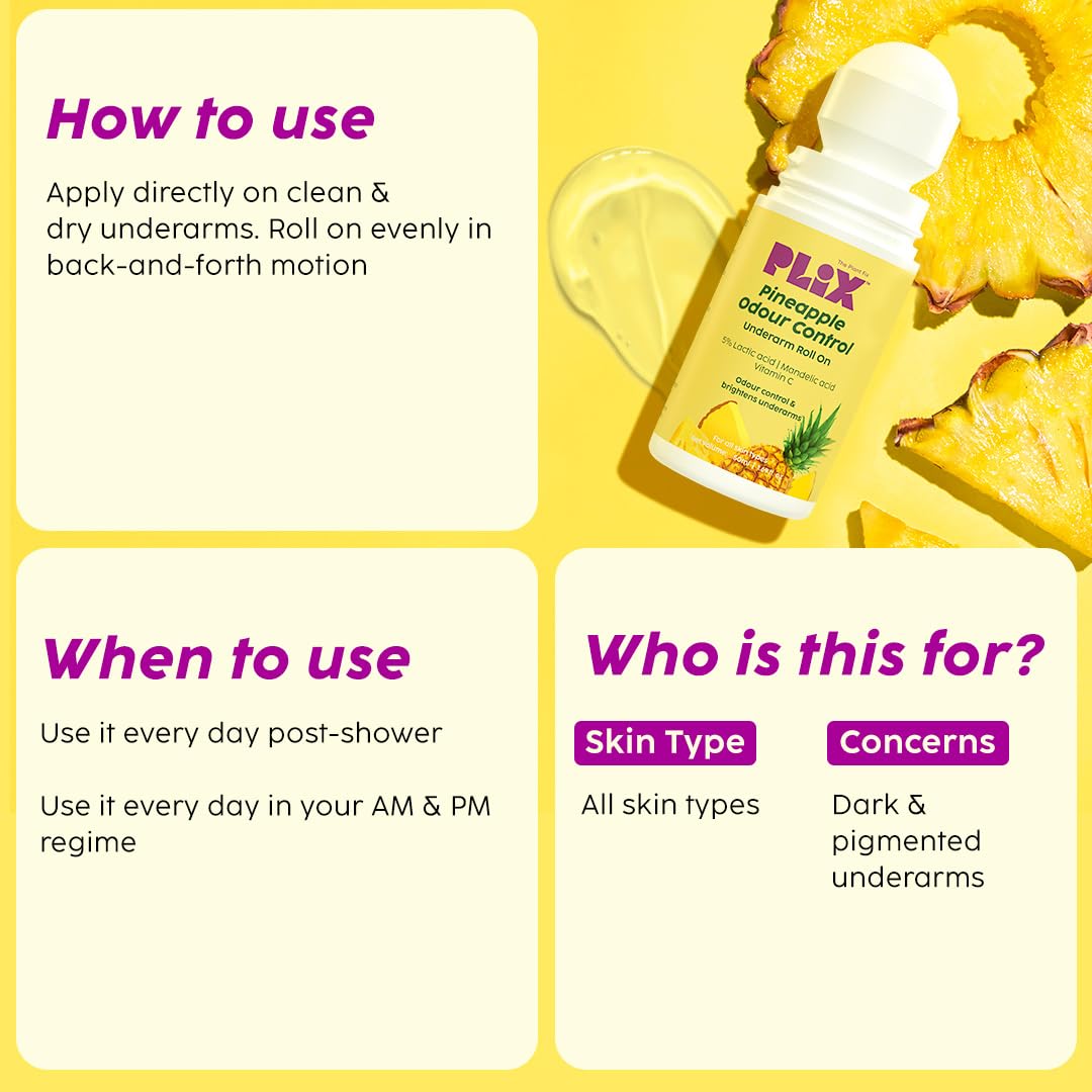 PLIX Plant Fix Pineapple Body Care Kit