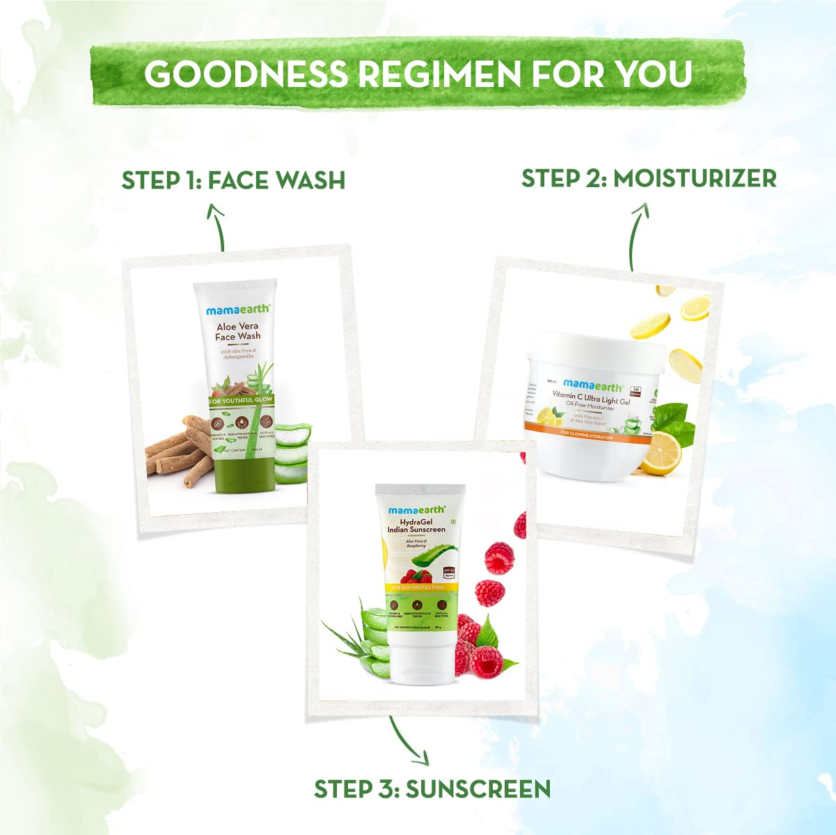 Mamaearth Aloe Vera & Ashwagandha Face Wash 100ml – Youthful Glow