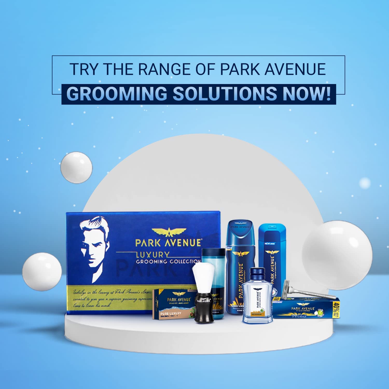 Park Avenue Good Morning After Shave Lotion for Men, 100ml