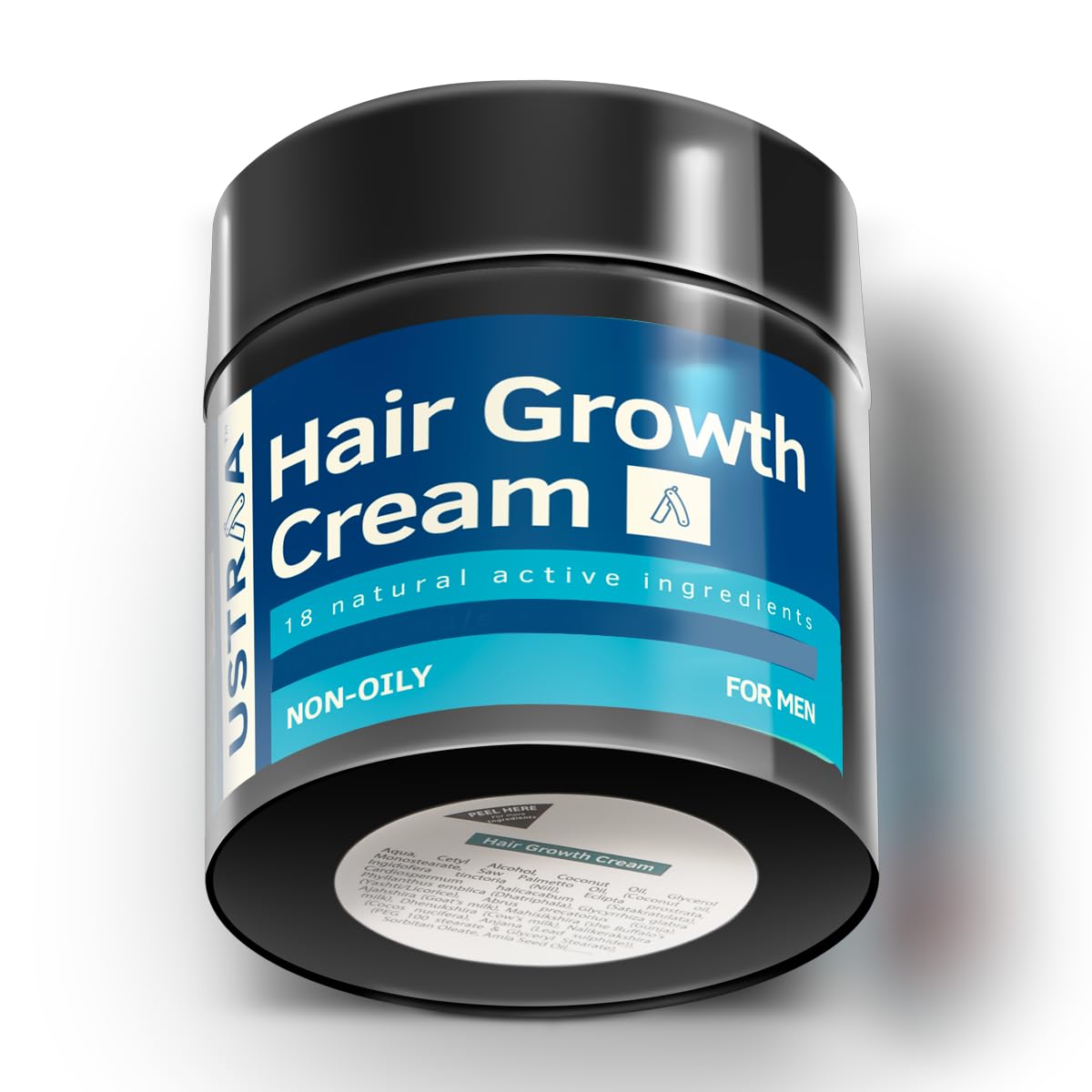 USTRAA Hair Growth Cream 100g with Onion & Blackseed Oil