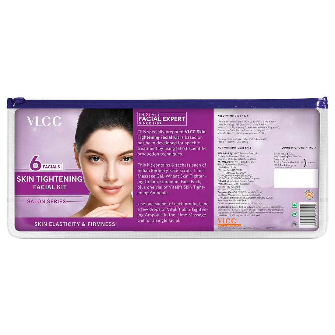 VLCC Skin Tightening Facial Kit