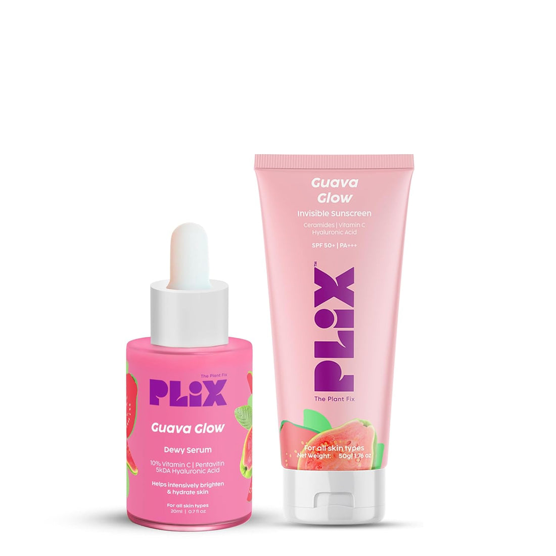SPF 50+ Sunscreen & Vitamin C Serum