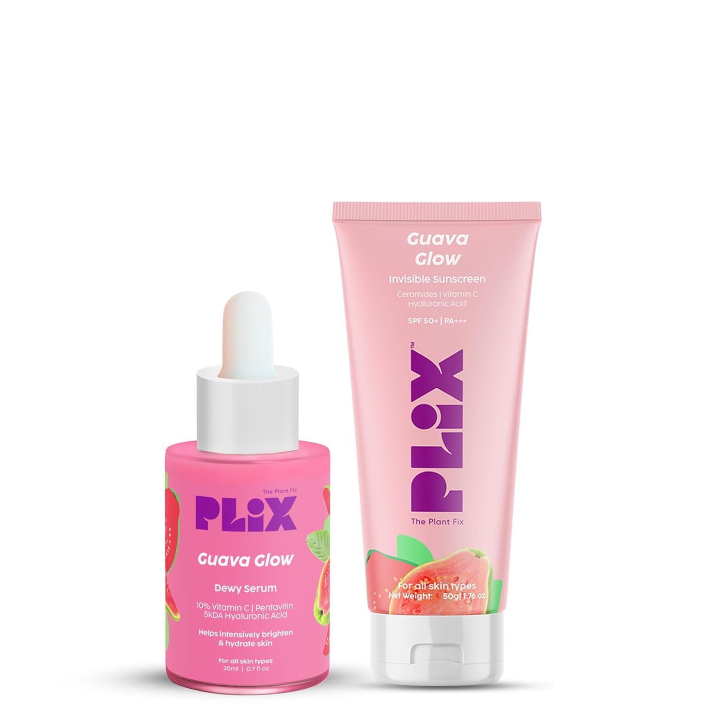 SPF 50+ Sunscreen & Vitamin C Serum