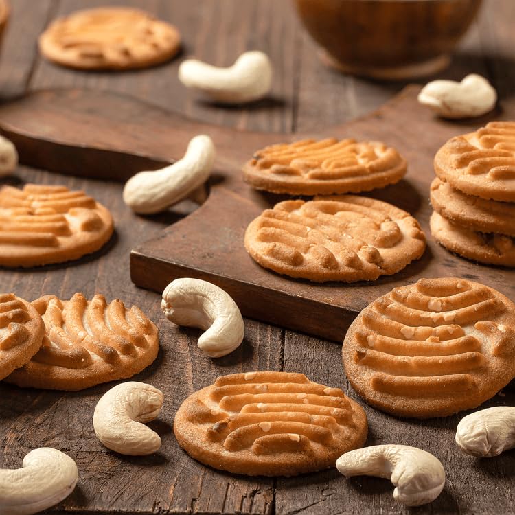 Britannia Good Day Cashew Cookies – Crunchy Vegetarian Snack Pack