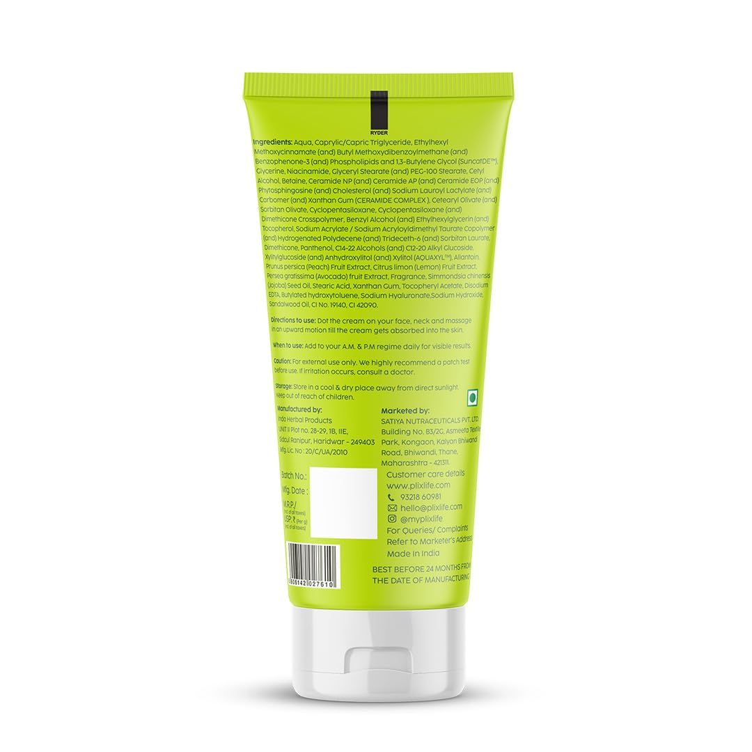 Plix Plant Fix Avocado Moisturizer