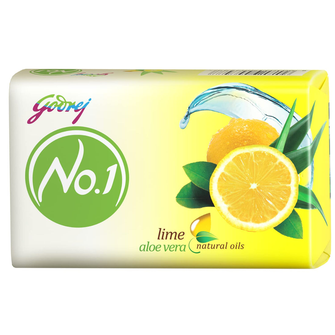Godrej No.1 Lime & Aloe Vera Soap Pack of 4